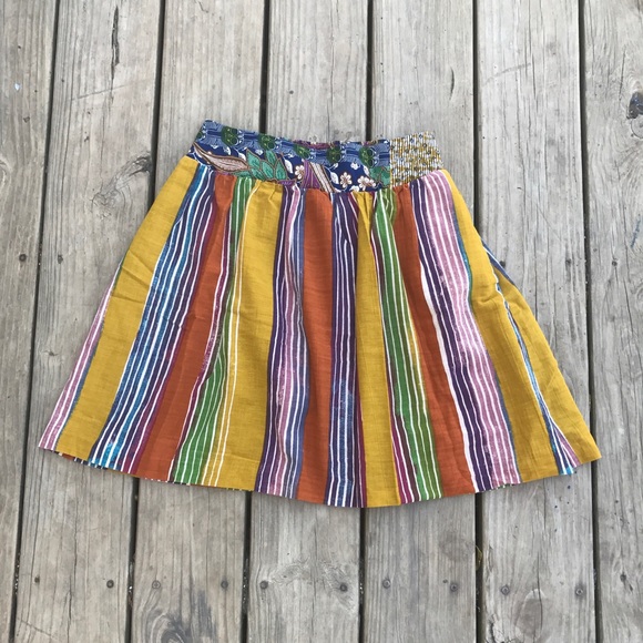 Anthropologie Striped Skirt - Picture 1 of 3